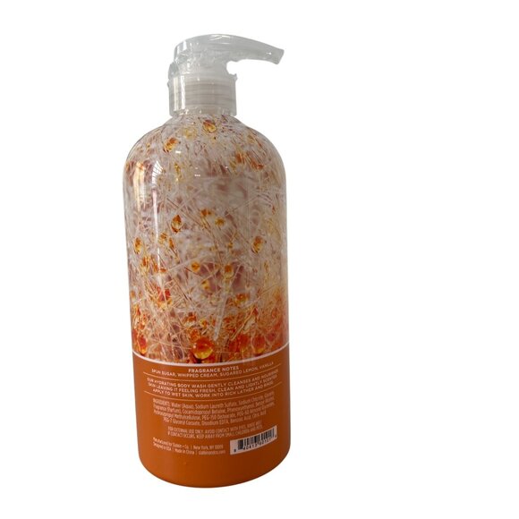 HomeWorx Slatkin and Co Spun Vanilla Sugar Hydrating Body Wash 34 Oz Essential - Picture 2 of 6